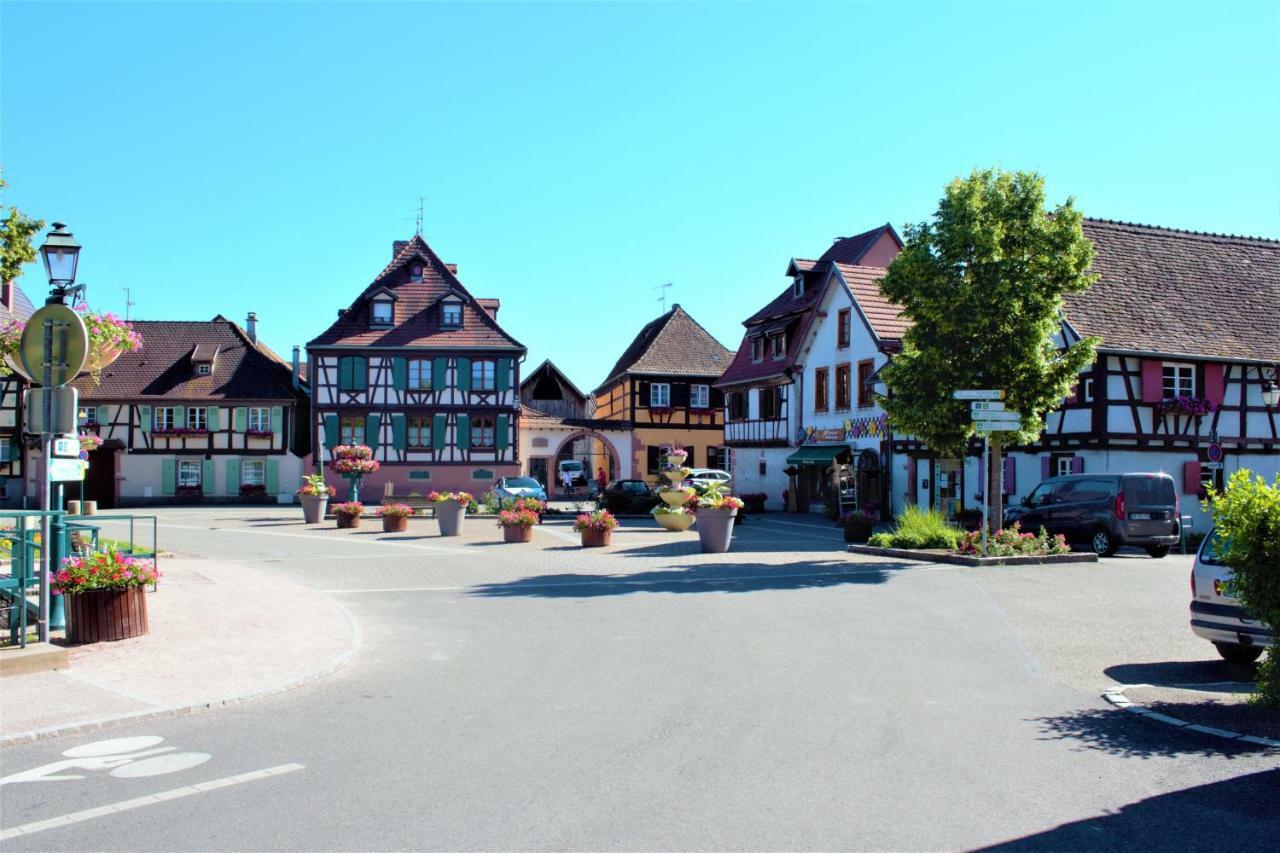 Ferienwohnung La Halte des Vignes Scherwiller Exterior foto
